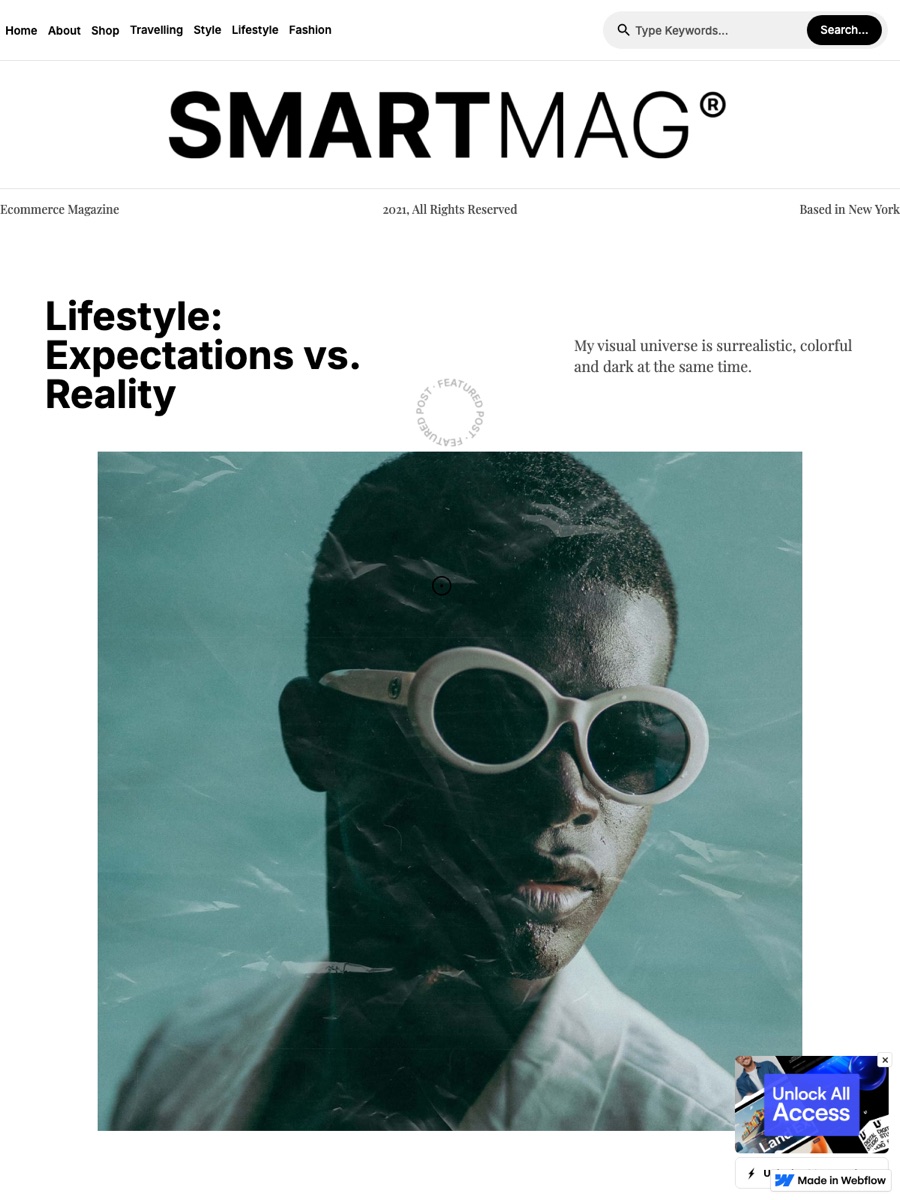 SmartMag front page